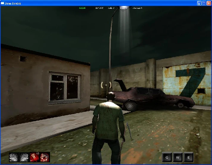 Draft 3D online games Zona-Zombie