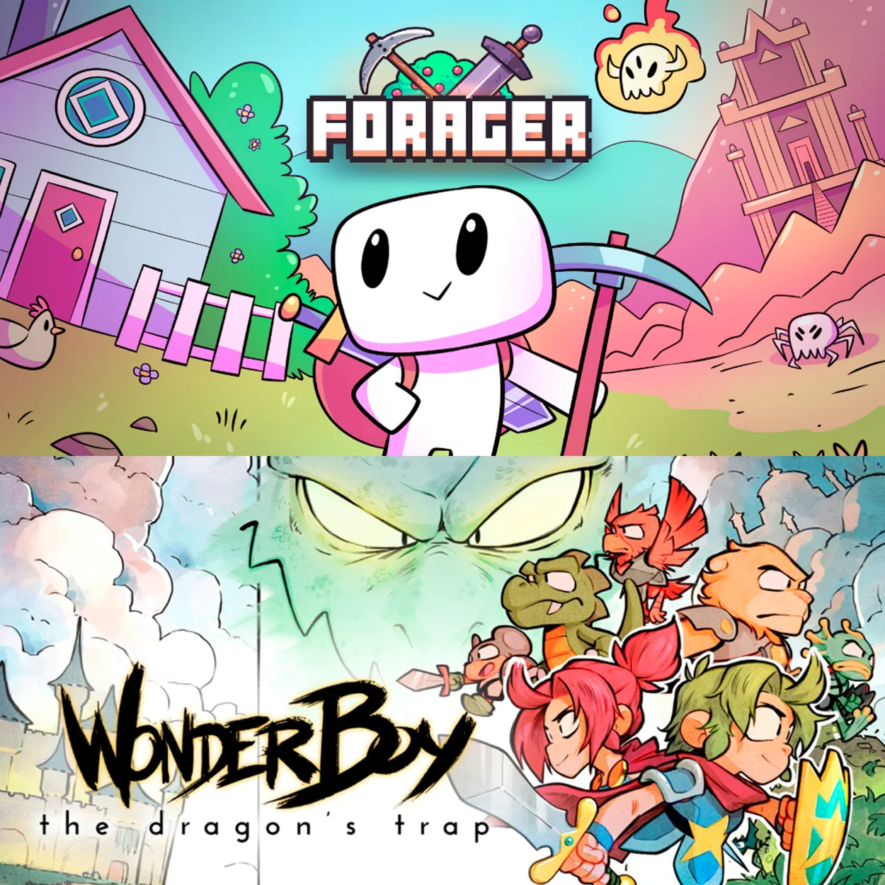 Forager; Wonder Boy: The Dragon's Trap на ios, iPhone