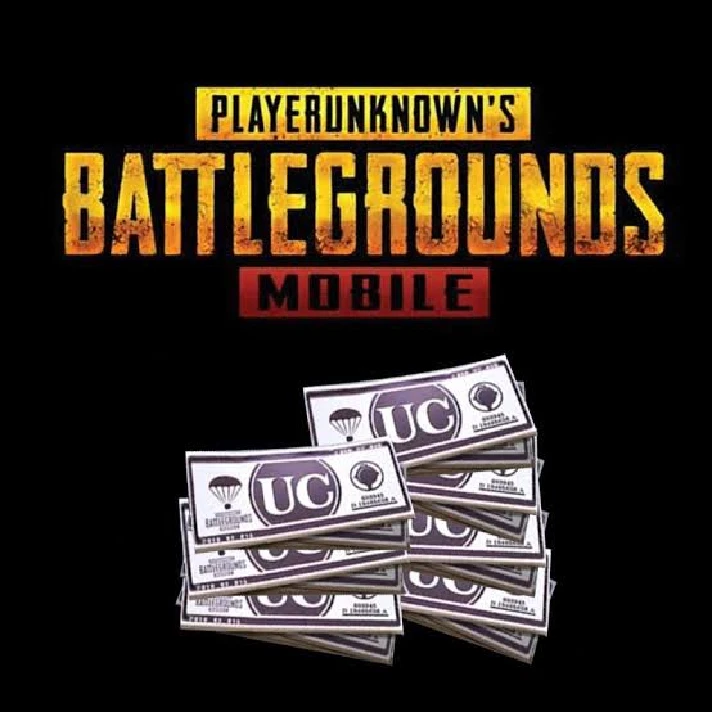 PUBG Mobile 600+60 UC (Unknown Cash) Gift Card