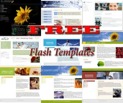 Подборка Flash-шаблонов для сайтов