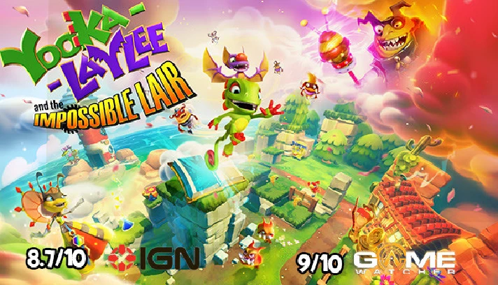 Yooka-Laylee and the Impossible Lair /Steam/REGION FREE