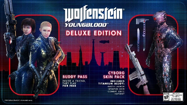 Wolfenstein: YoungBlood Deluxe Edition🔑STEAM KEY