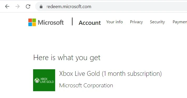 XBOX LIVE GOLD - 1 MONTH 🌎GLOBAL🔑KEY