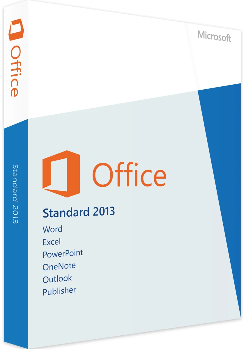 Ключ активации Microsoft Office 2013 Standard 1ПК