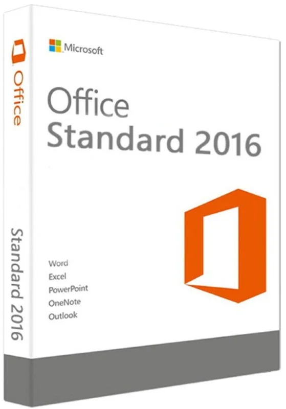 Ключ активации Microsoft Office 2016 Standard 1ПК