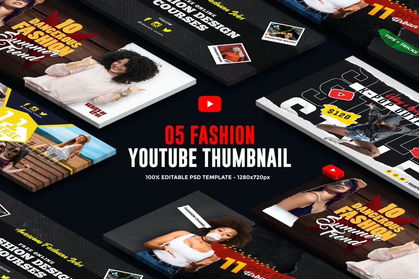 Fashion Youtube Thumbnail
