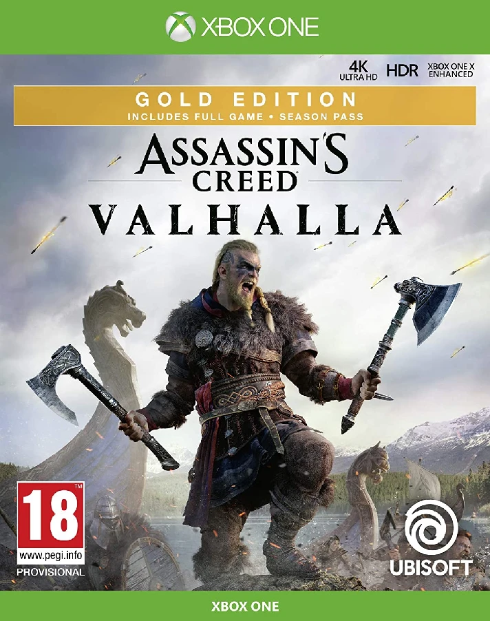 ✔🔥Assassin’s Creed Valhalla Gold Edition Xbox One|XS⭐⭐