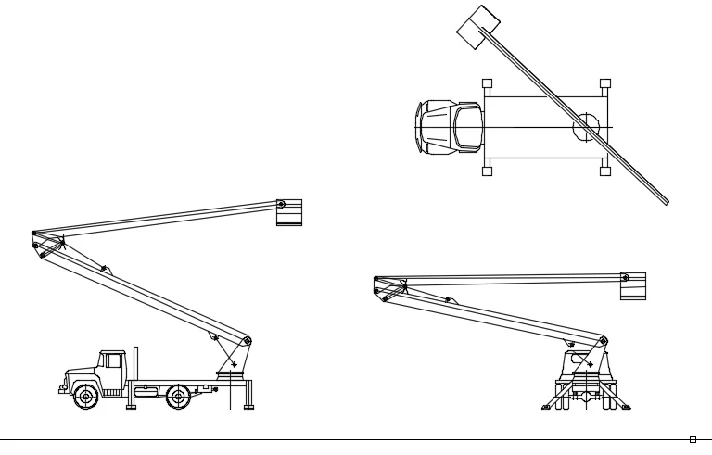 Dynamic block of the AGP-22 car lift in dwg format