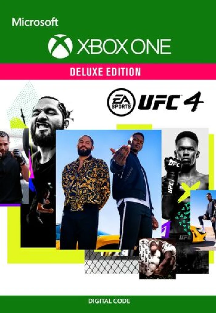 UFC 4 DELUXE EDITION XBOX ONE & SERIES X|S🔑KEY+VPN