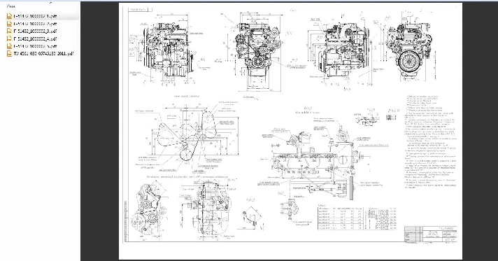 AUTOMOTIVE ENGINES ZMZ-51432 cad