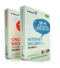 F-Secure Internet Security + Online Backup / 9 месяцев