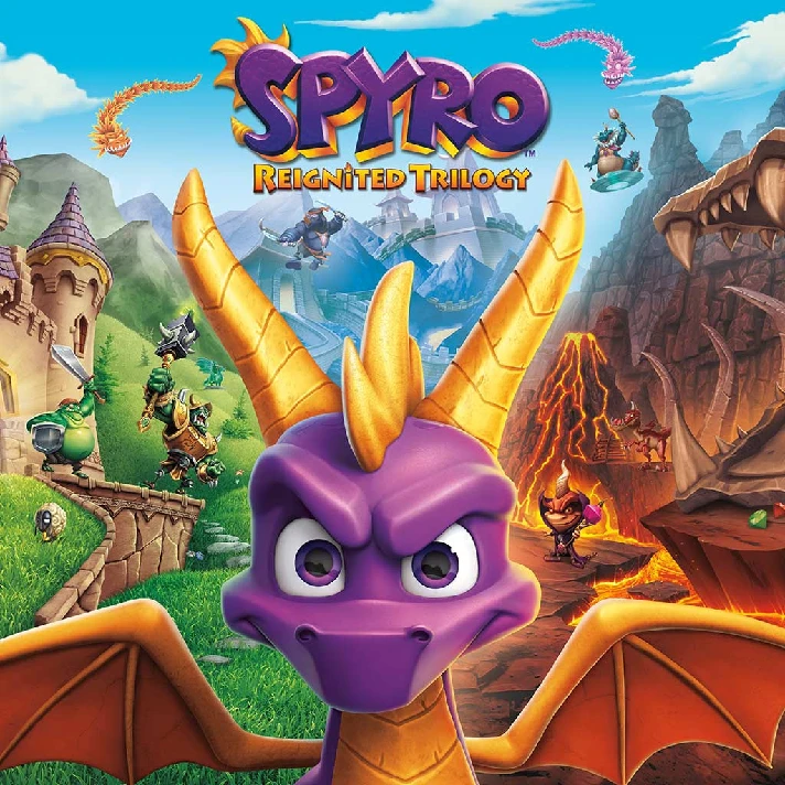 🔥Spyro™ Reignited Trilogy 💳Steam Key Global + Bonus🎁