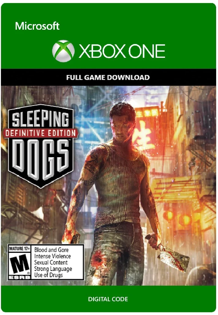 SLEEPING DOGS DEFINITIVE EDITION XBOX ONE,X|S🔑KEY