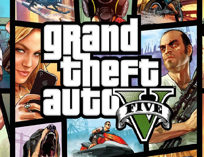 GTA 5 GRAND THEFT AUTO V PREMIUM (ROCKSTAR) + GIFT