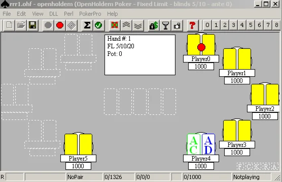 покер бот cash NL 9max