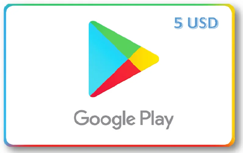 Google Play Gift Card $5 (USA)