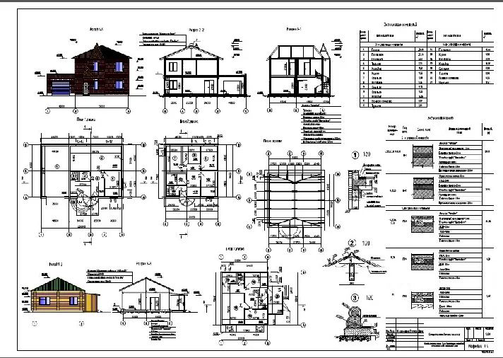 Graduation project Section of the cottage village