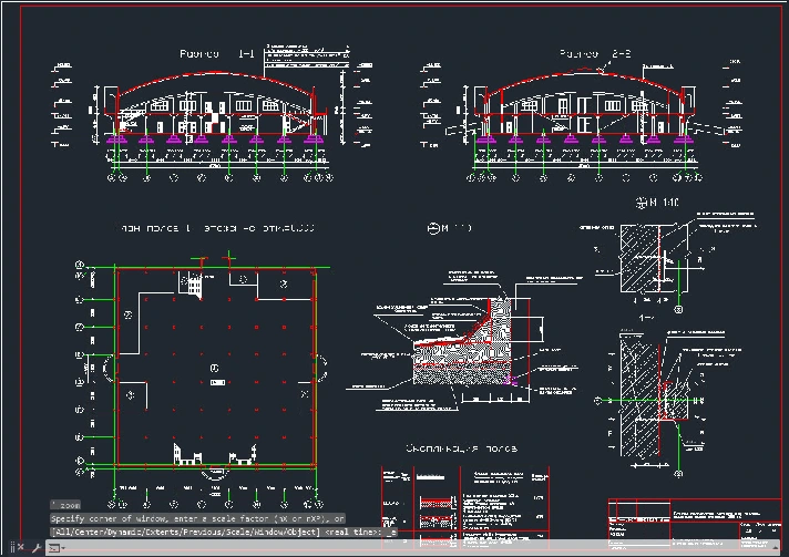 Diploma project Trade and exhibition pavilion