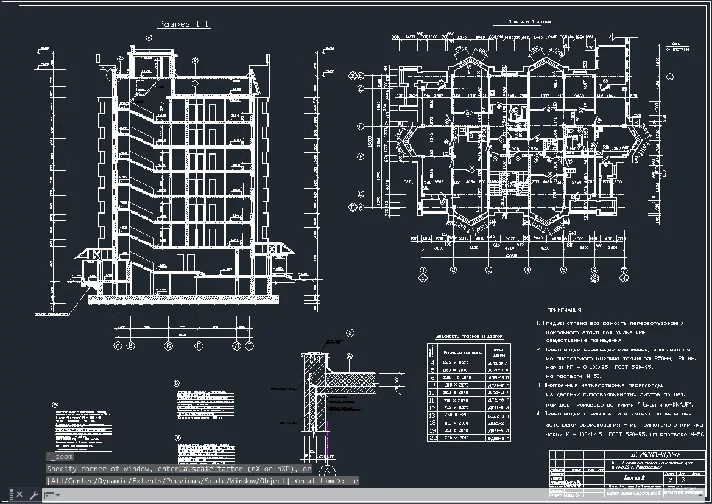 Graduation project Monolithic residential building