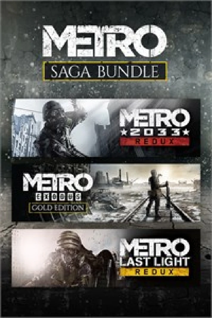 Metro  Saga Bundle + 3 Games  Xbox One / Series S-X