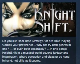 KnightShift  STEAM KEY REGION FREE GLOBAL+РОССИЯ