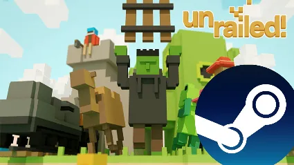 ⭐ ️ Unrailed! - STEAM (Region free)