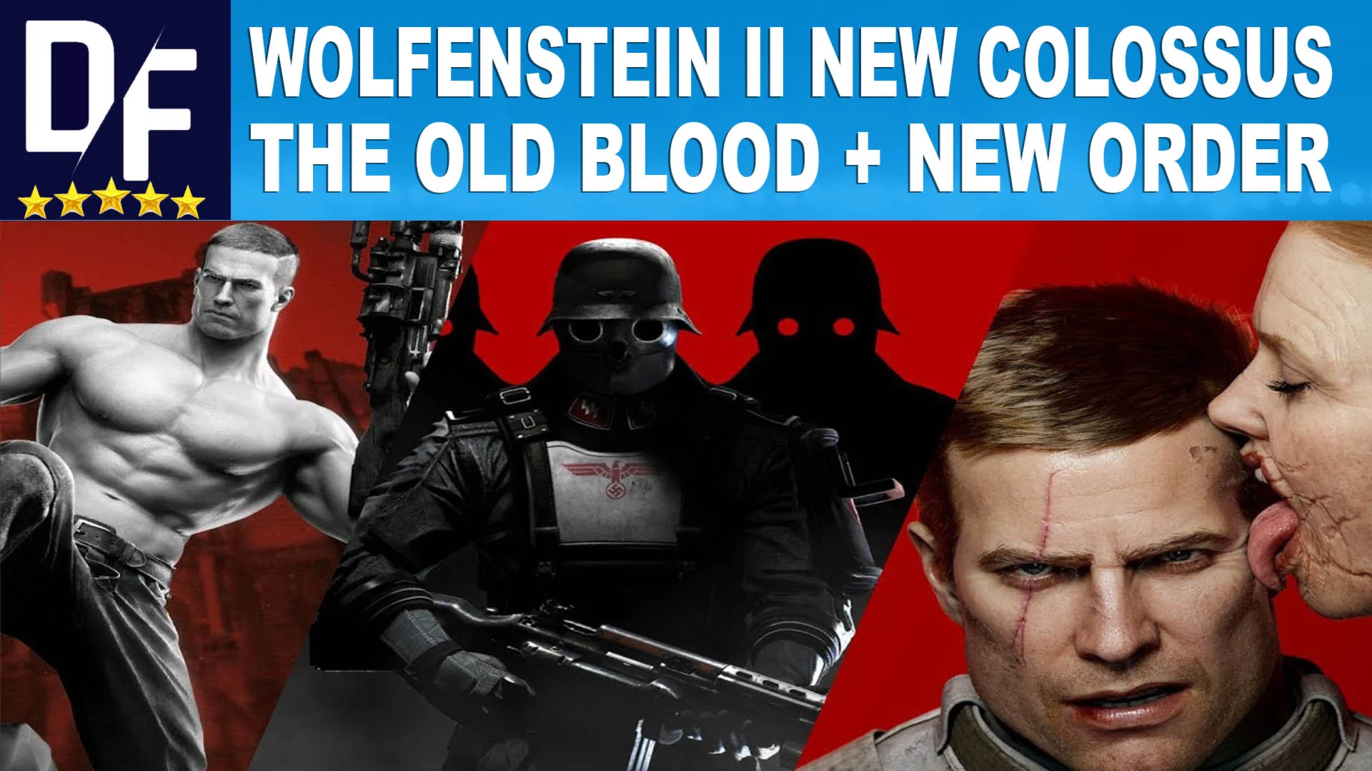 Wolfenstein Old Blood+New Ord+Colossus 2на 90 дней