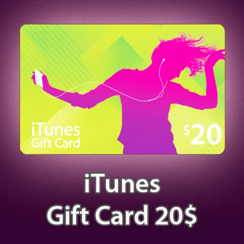iTunes Gift Card 20$
