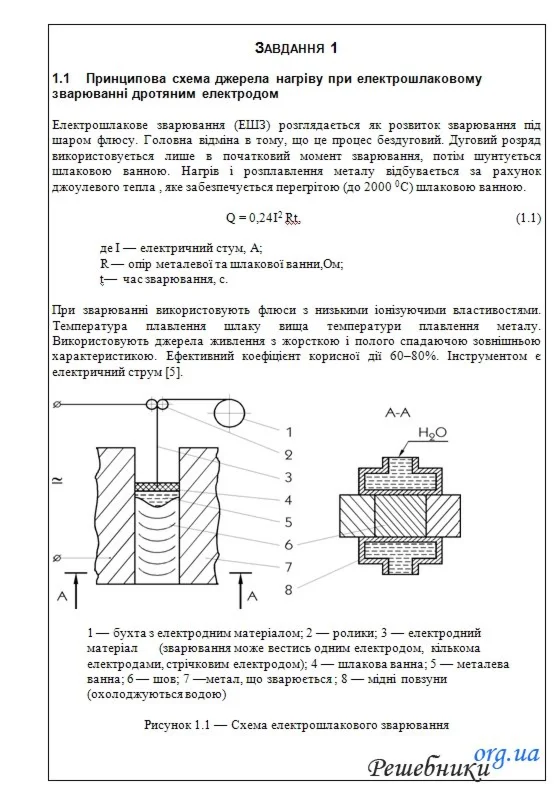 РГР з Теорії зварювального процесу (ТПЗ)