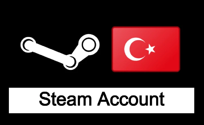 New Steam Account (Region Turkey/ Full access)