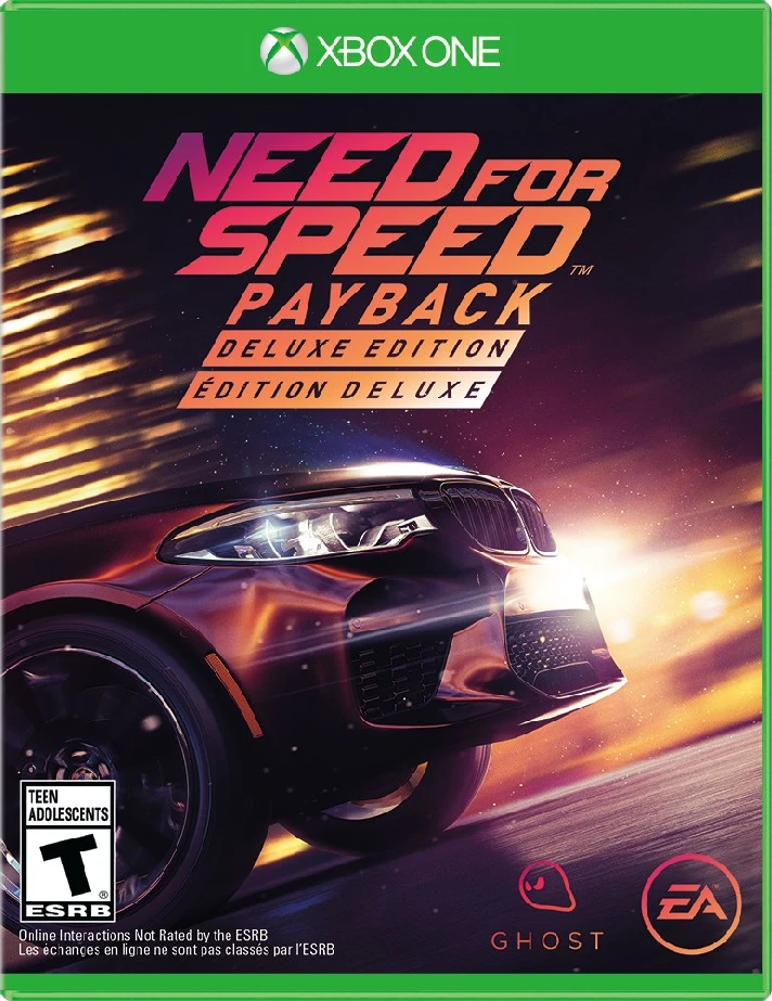 NEED FOR SPEED™ PAYBACK DELUXE EDITION XBOX ONE & X|S🔑