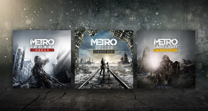 METRO SAGA BUNDLE/EXODUS GOLD XBOX ONE,X|S🔑KEY