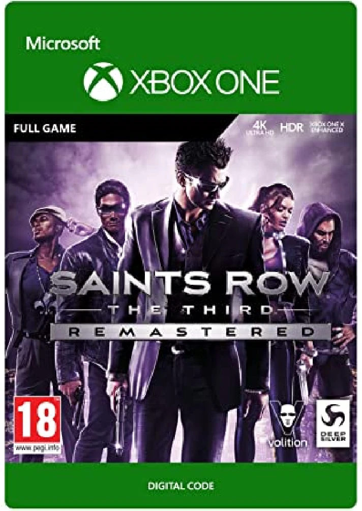 SAINTS ROW THE THIRD REMASTERED XBOX ONE & SERIES X|S🔑