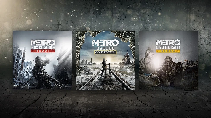 🌍 Metro Saga Bundle (Metro Exodus Gold) XBOX KEY 🔑+🎁