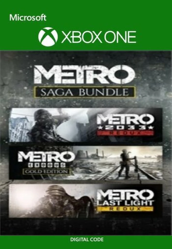 🌍 Metro Saga Bundle (Metro Exodus Gold) XBOX KEY 🔑+🎁