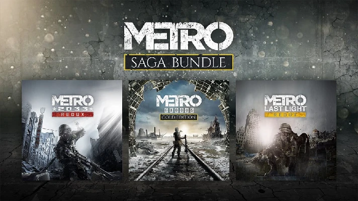 🎮🔴🔥METRO SAGA BUNDLE XBOX ONE & SERIES X|S🔑KEY🔥