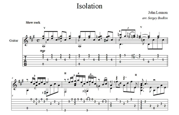 Isolation (John Lennon) - guitar cover