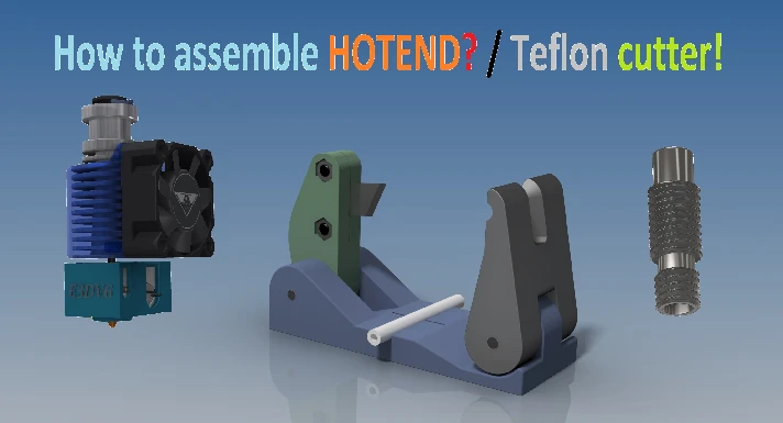 Teflon cutter knife for 3D Printing - 3D model