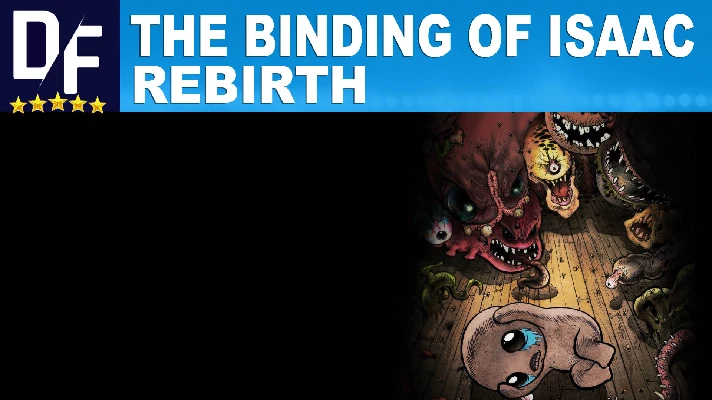 The Binding of Isaac: Rebirth + 💎3 DLC (STEAM) Account