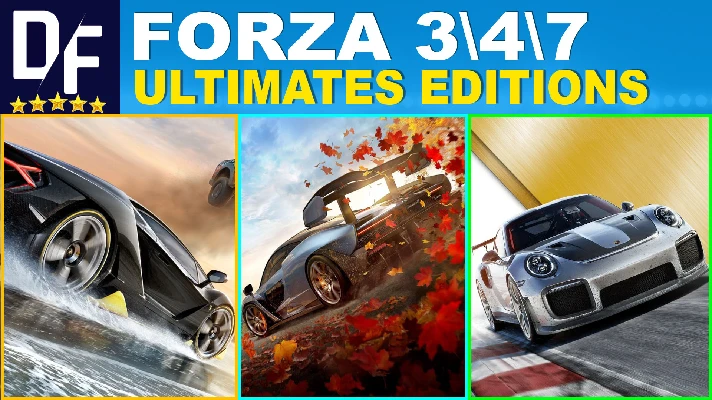 ❗❗❗ FORZA HORIZON 4 + FORZA 5 ⭐ + LOT OF GAMES