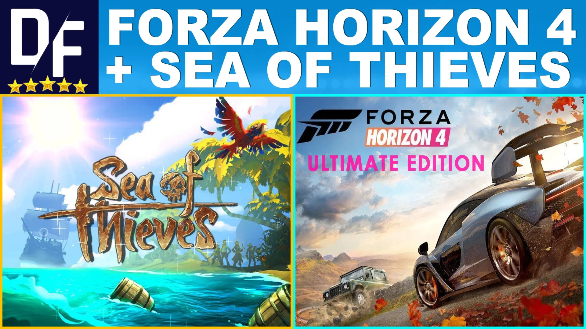 FORZA HORIZON 4 ULTIMATE+SEA OF THIEVESPCна 90 дней
