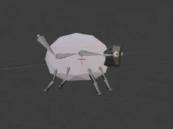 Low Poly sheep