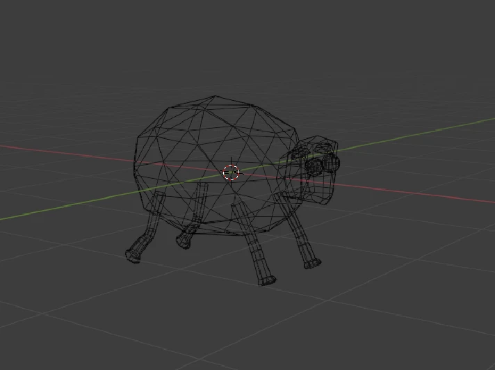 Low Poly sheep