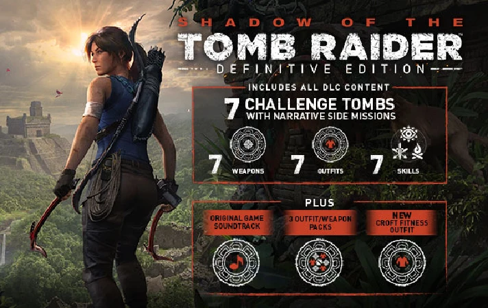 ✅ Shadow of the Tomb Raider Definitive Edition XBOX 🔑