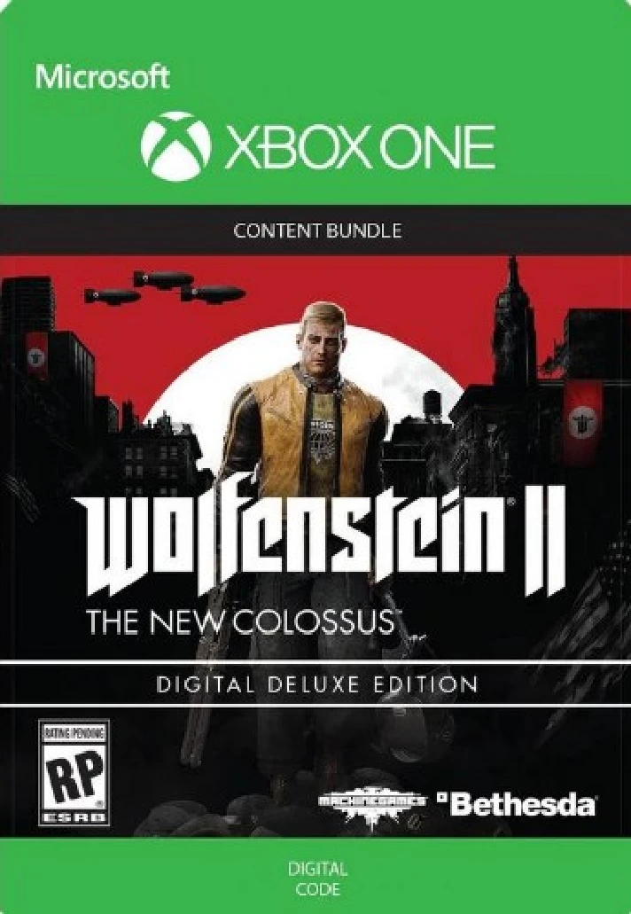 🌍 Wolfenstein II: The New Colossus - Deluxe XBOX 🔑