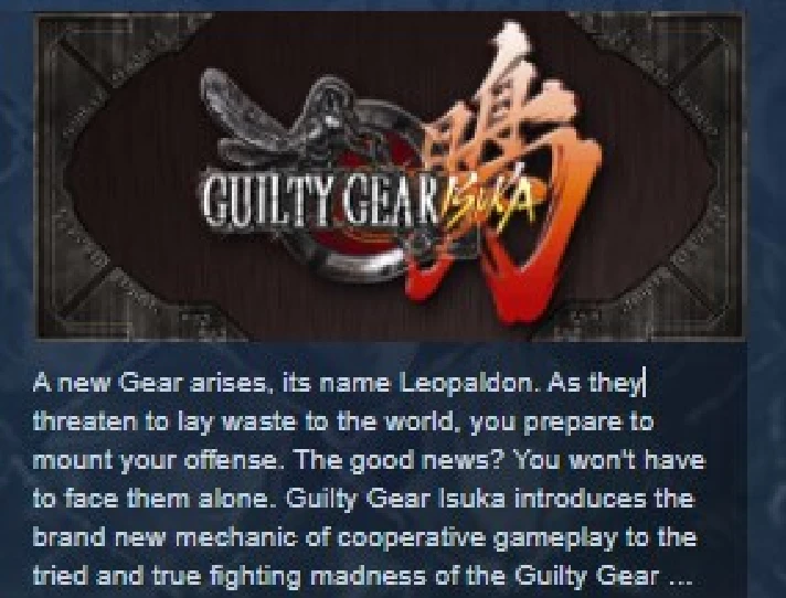 Guilty Gear Isuka 💎STEAM KEY REGION FREE GLOBAL