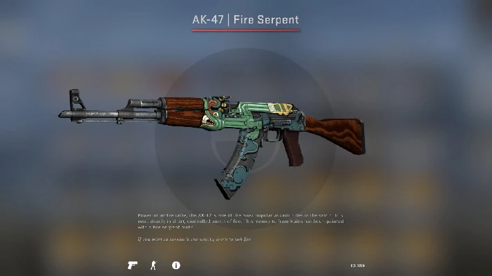 ✅ AK-47 CS: GO - Random (WITHOUT SAFARI MESH) ✅