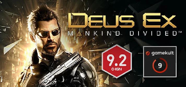 Deus Ex: Mankind Divided + 10 DLC 🔑STEAM KEY ✔️GLOBAL