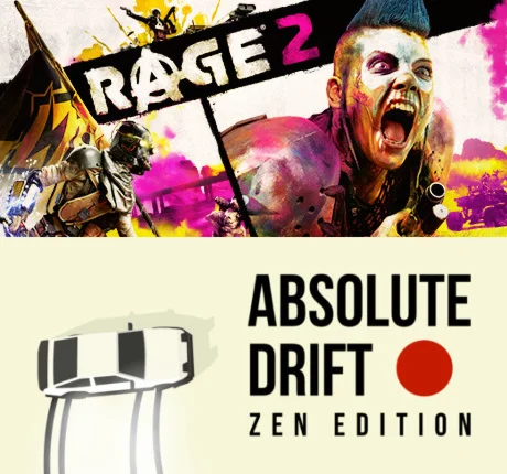 RAGE 2 + Absolute Drift | EPIC GAMES ️СМЕНА ДАННЫХ️