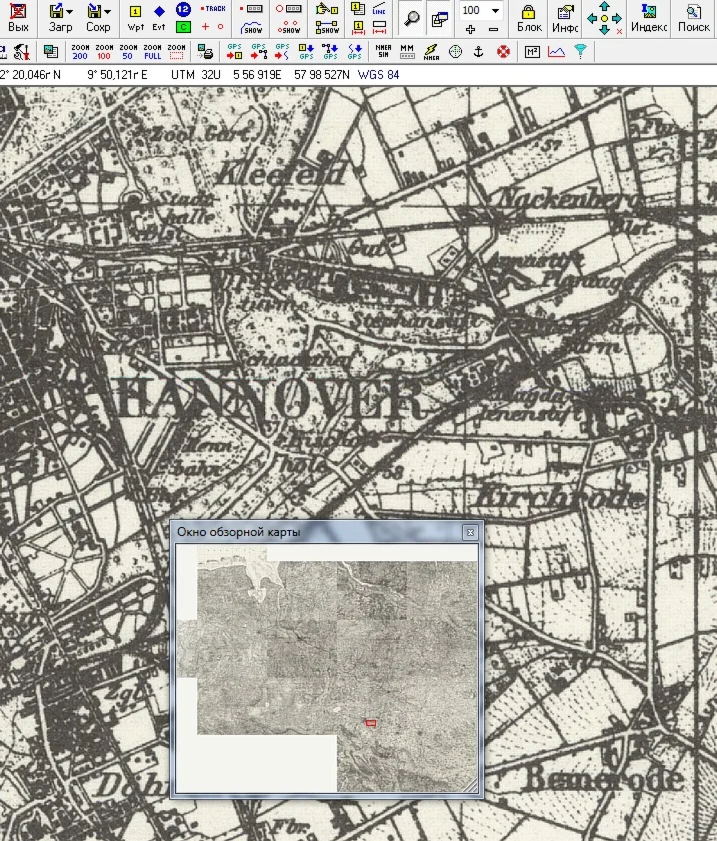 Karte  GSGS/.ozfx3+map/ (Land Niedersachsen)